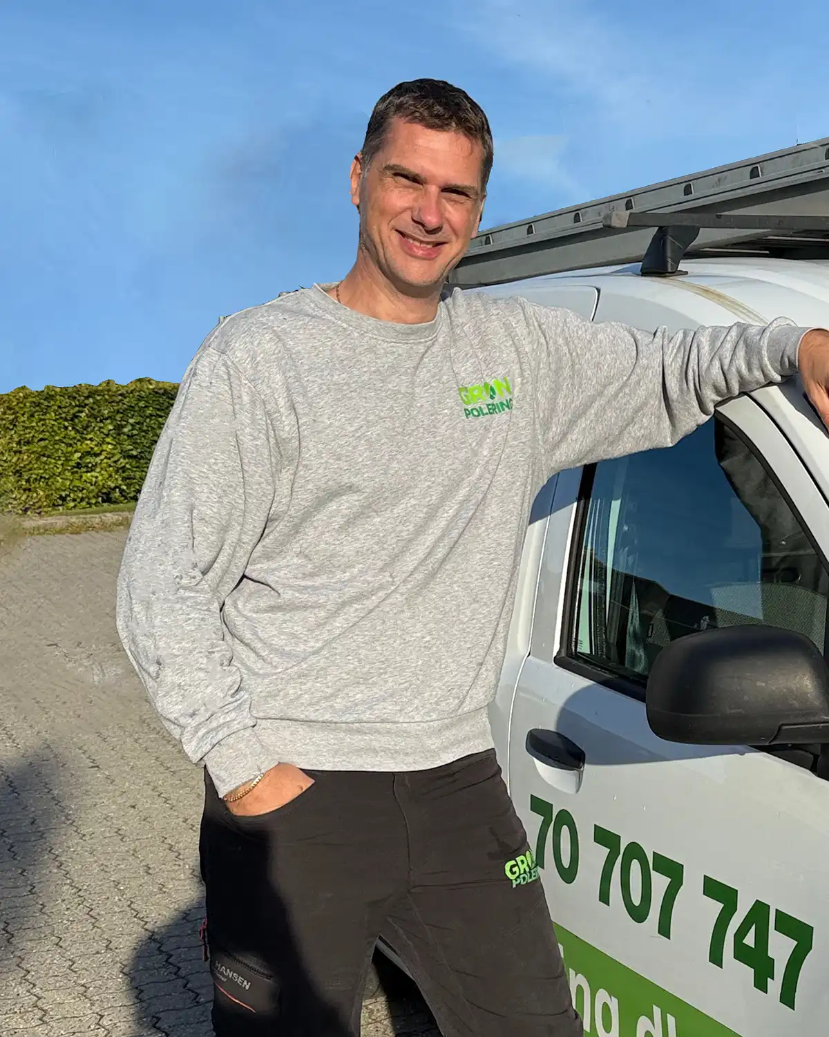 Mikkel, stifter af Grøn Polering